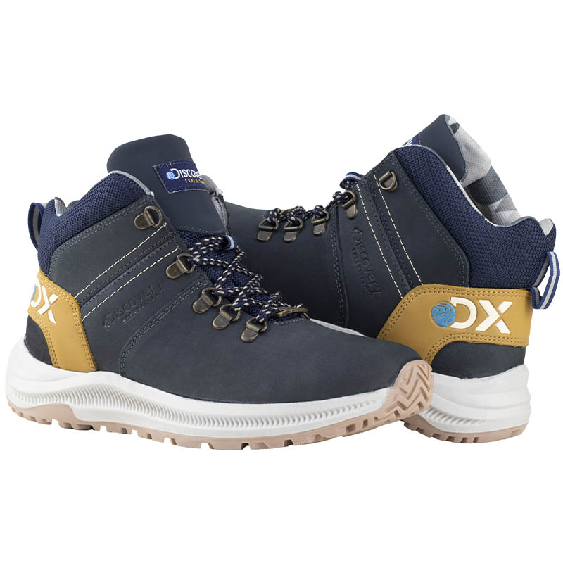 Botas Para Hombre Urbanas Outdoor Camping Discovery 2442 AO Marino.