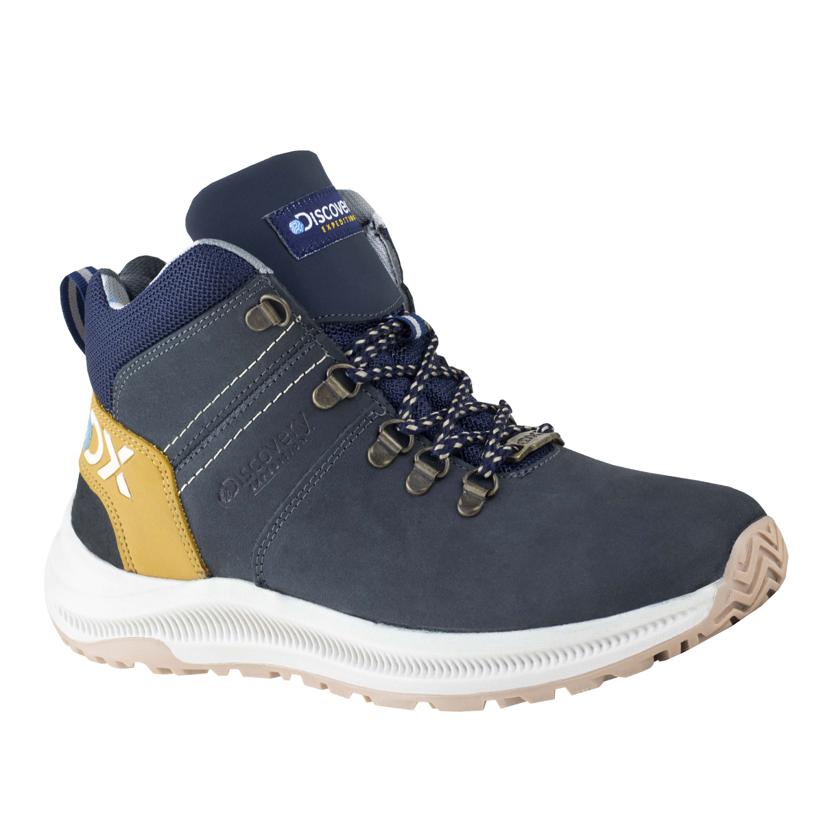 Botas Para Hombre Urbanas Outdoor Camping Discovery 2442 AO Marino.
