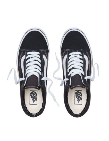 Tenis Vans "OLD SKOOL" Color Negro/Blanco Unisex.