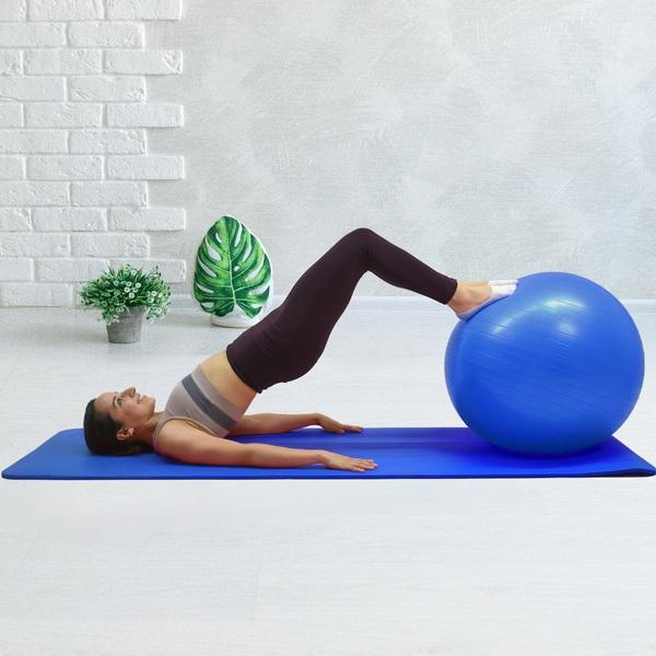 Pelota Yoga 65 Cm Azul