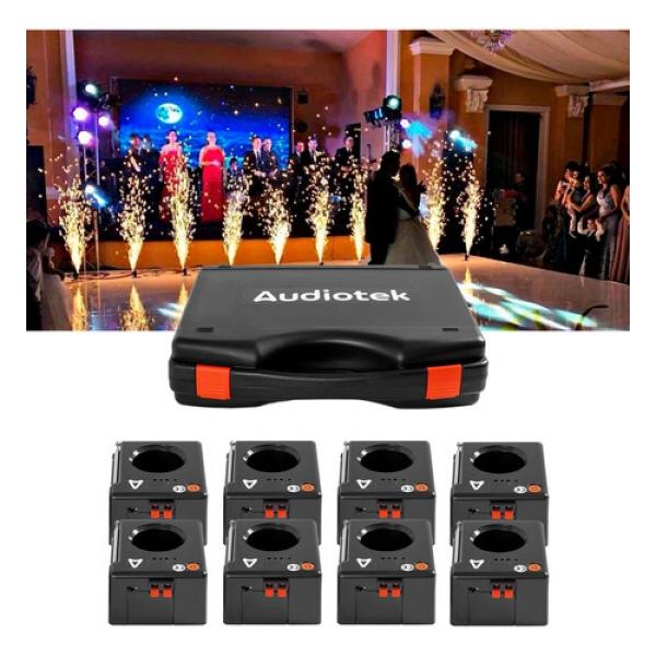 Detonadores Pirotecnia Fria Chisperos Inalambricos 8 Pz.