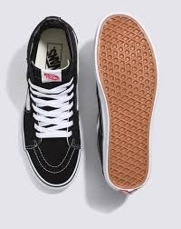 Tenis Vans Modelo Sk8 Hi Color Negro/Blanco Unisex.