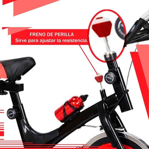 Bicicleta Spinning Fija Centurfit 6kg Botella Ejercicio Gym