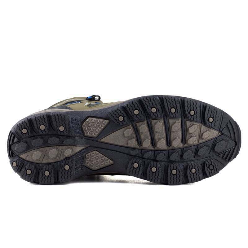 Botas Para Camping Hombre Senderismo Discovery 2320 Verde Confort.