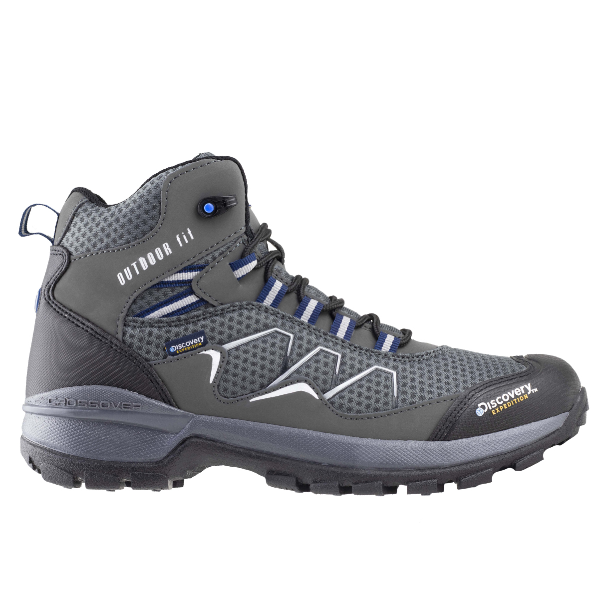 Botas Senderismo Para Hombre Outdoor Discovery 2320 Gris Confort.