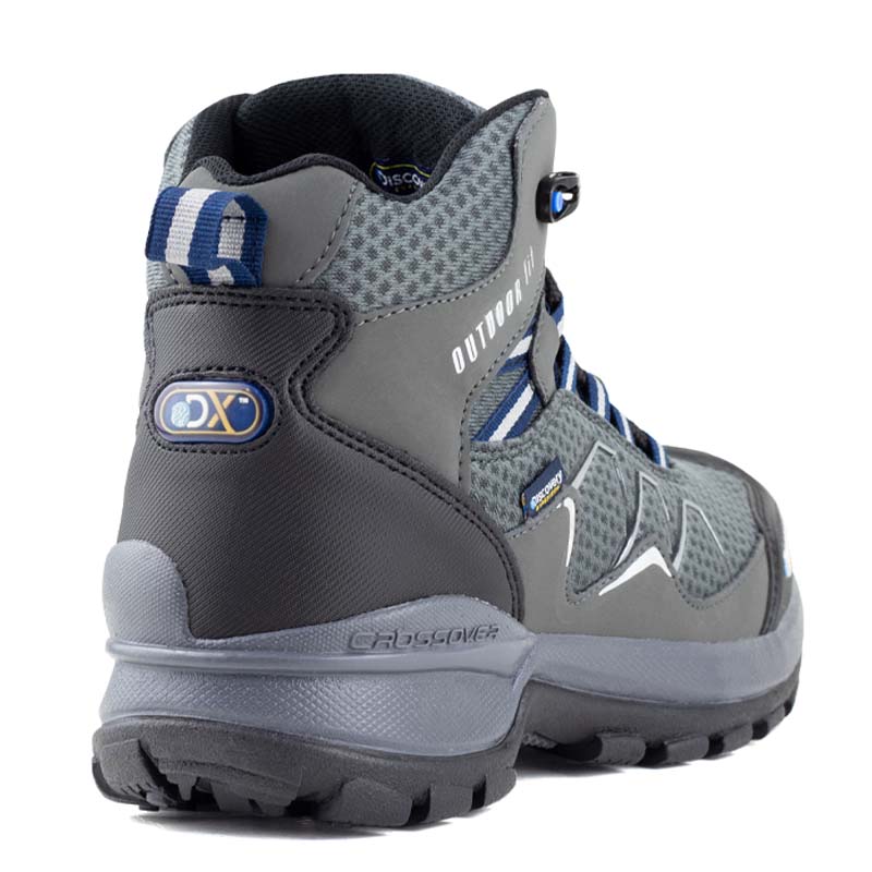 Botas Senderismo Para Hombre Outdoor Discovery 2320 Gris Confort.