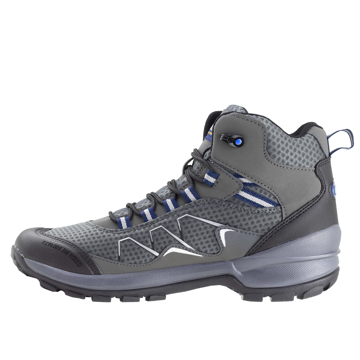 Botas Senderismo Para Hombre Outdoor Discovery 2320 Gris Confort.