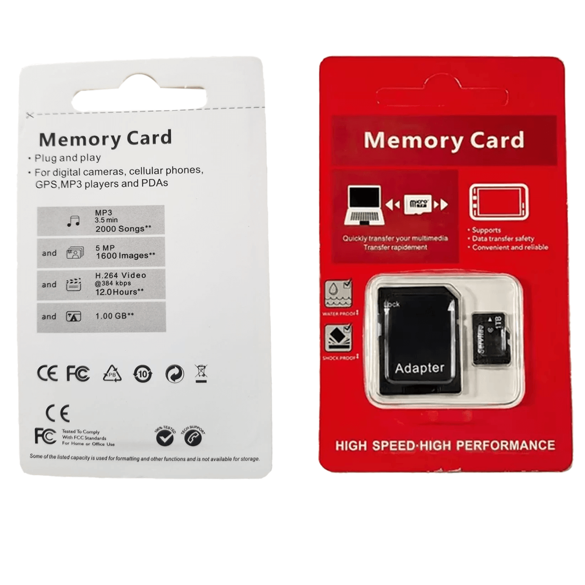 Memoria Micro 1tb Servitae 1 Tera Con Adaptador Para Dispositivos Móviles 