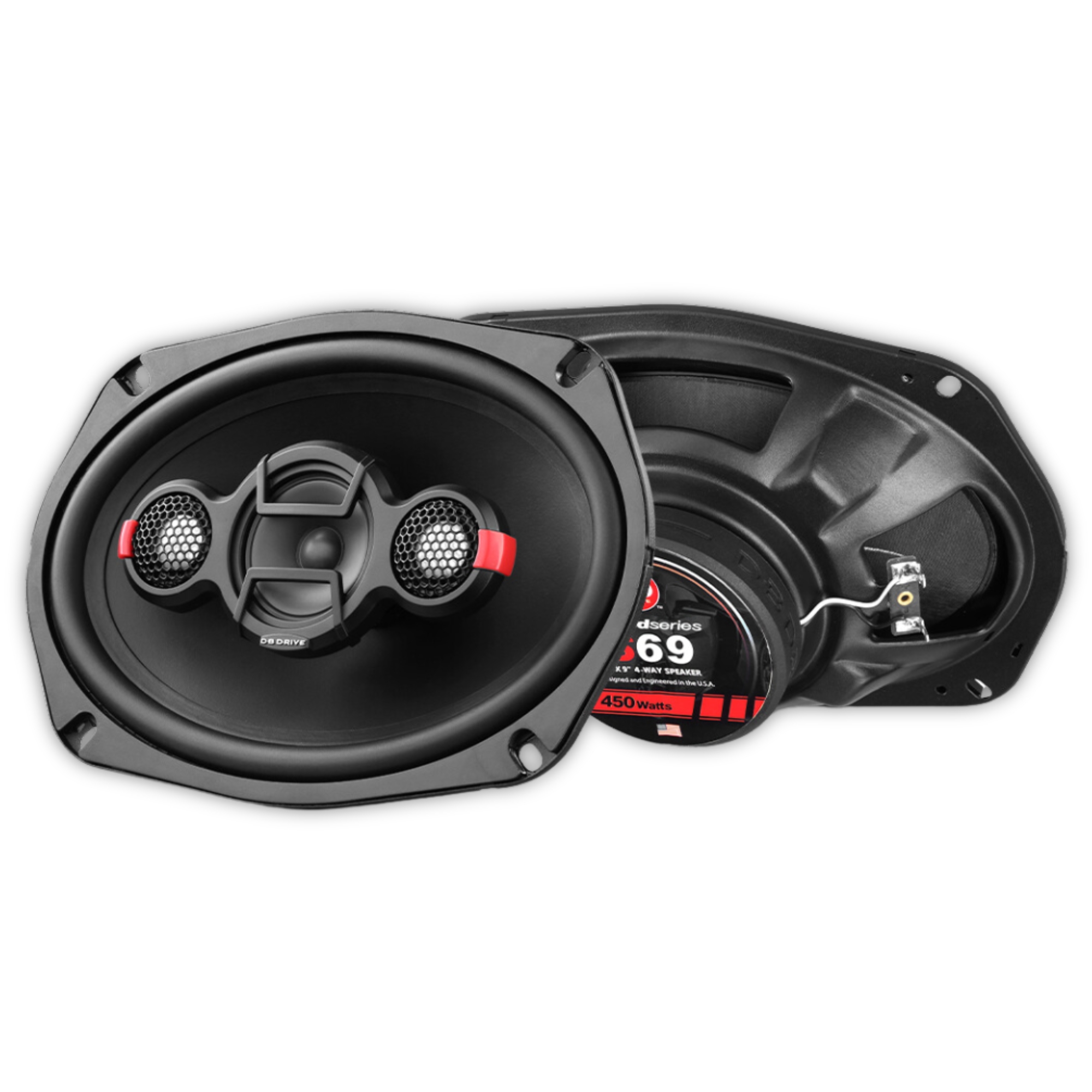 Bocinas Coaxiales DB Drive S69 450 Watts 6x9 Pulgadas 4 Ohms .