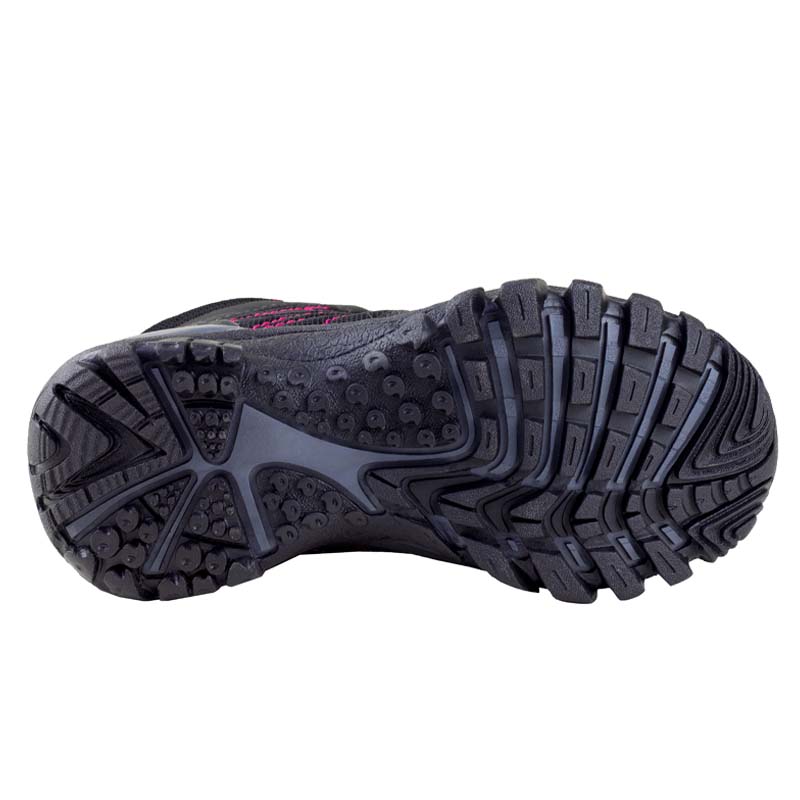 Botas Negras Para Niña Camping Aventura Discovery 11962 Gris Ros Outdoor.