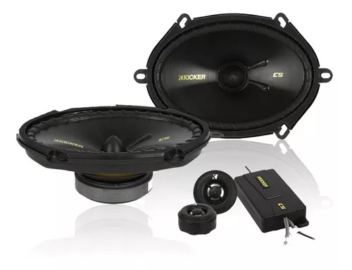 Set de medios Kicker CSS68 bocinas de 5x7  Ó 6x8 225w .