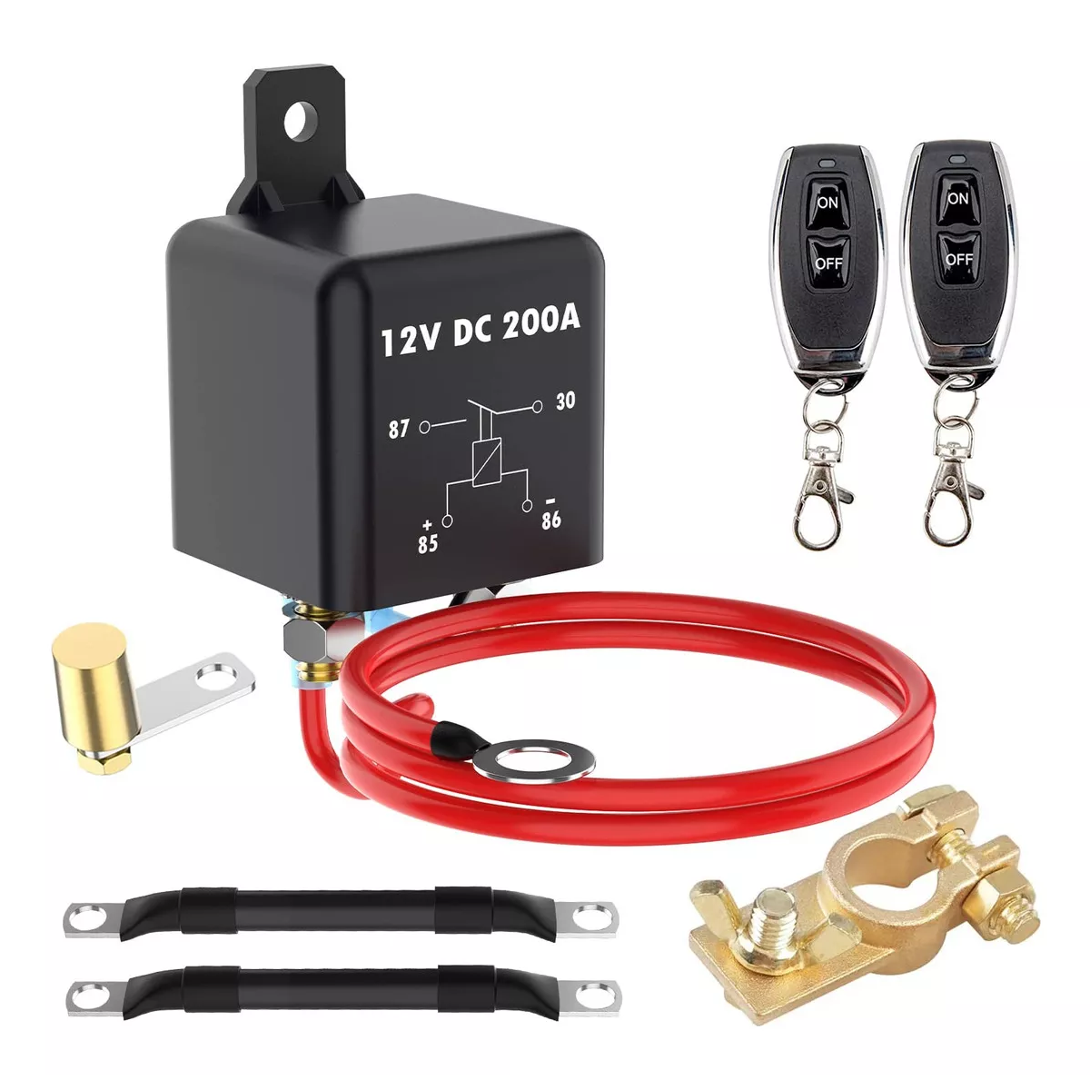 Interruptor De Desconexión De Batería Para Coche Dc 12v 200a.