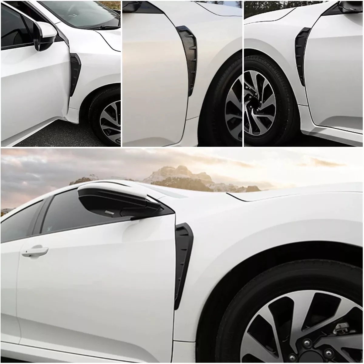 Toma Aire Simulador Decorativa Deportiva Cofre Universal Par.