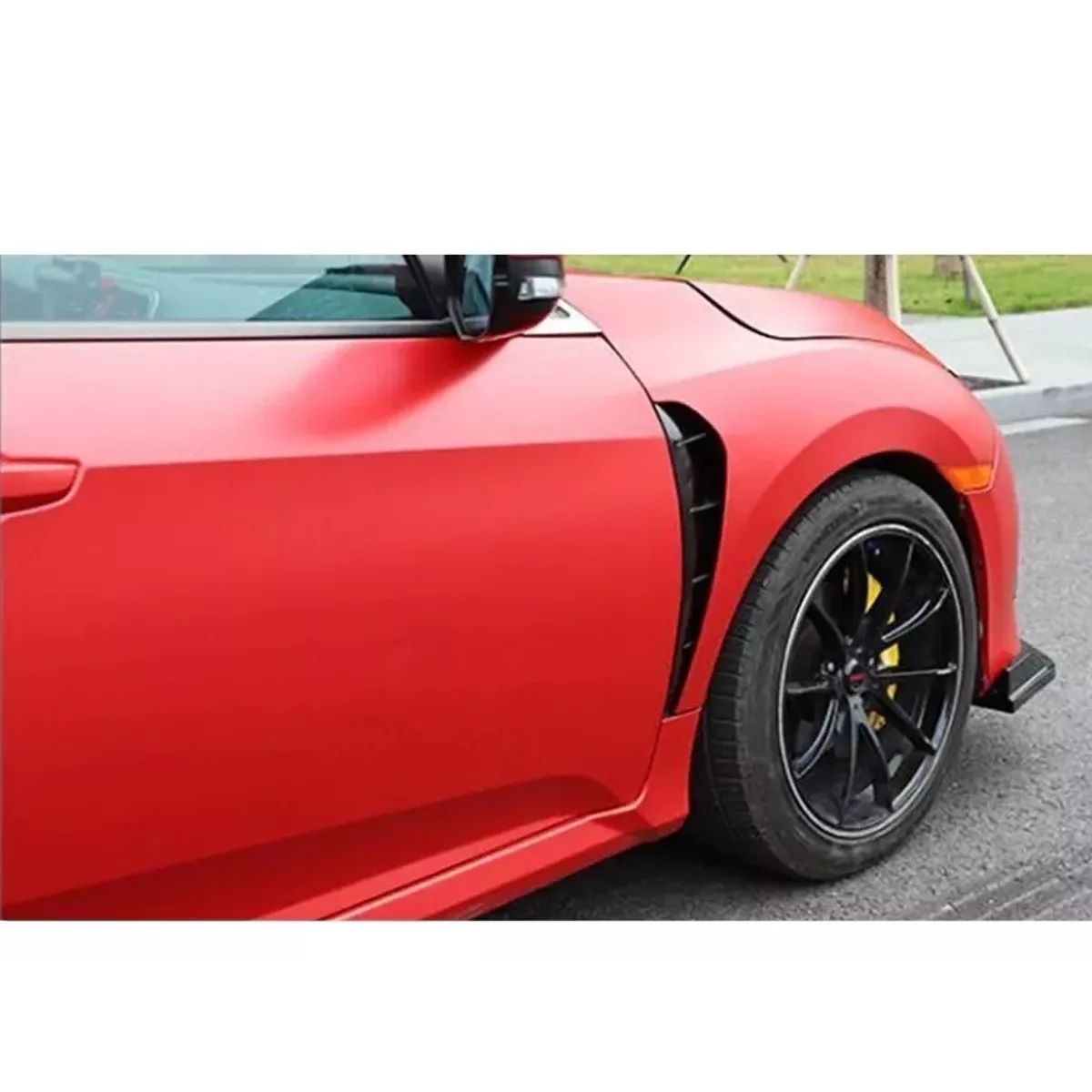 Toma Aire Simulador Decorativa Deportiva Cofre Universal Par.