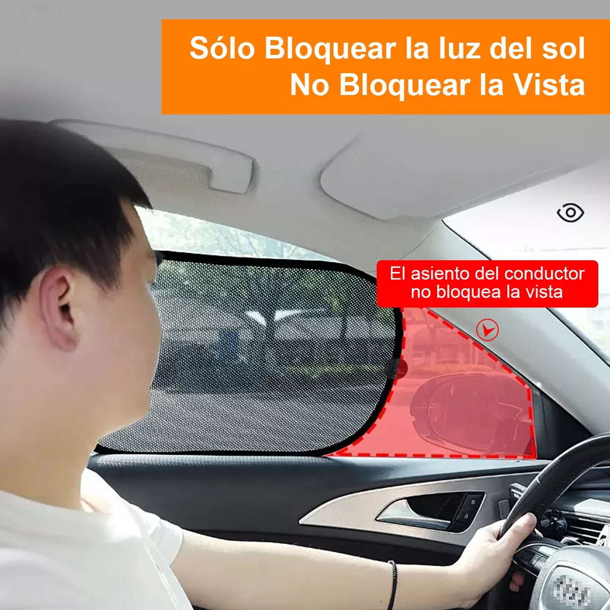 Set 4 Lateral Ventana Cubre Sol Automotivil Parasol.