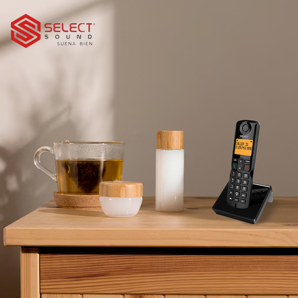 Télefono Inalámbrico Duo Select Sound Con Identificador 8032