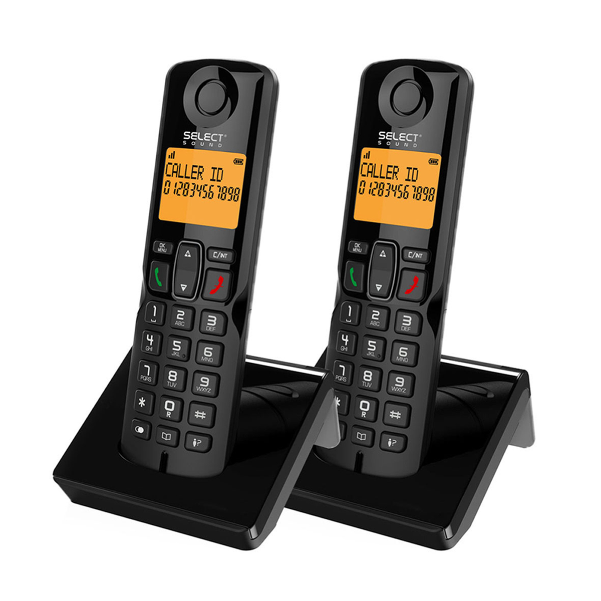 Télefono Inalámbrico Duo Select Sound Con Identificador 8032