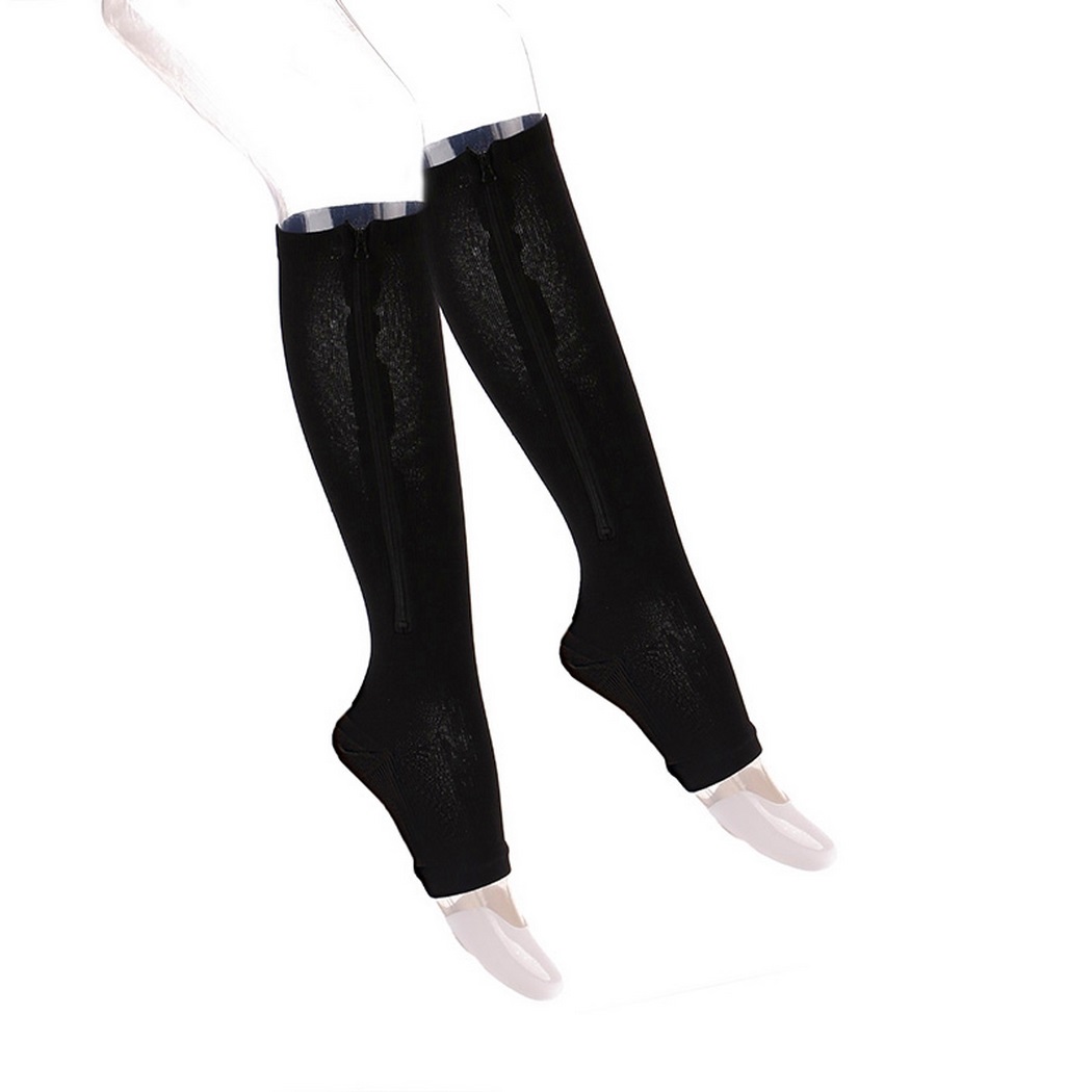 Medias Calcetín  De Compresión Para Varices Circulación