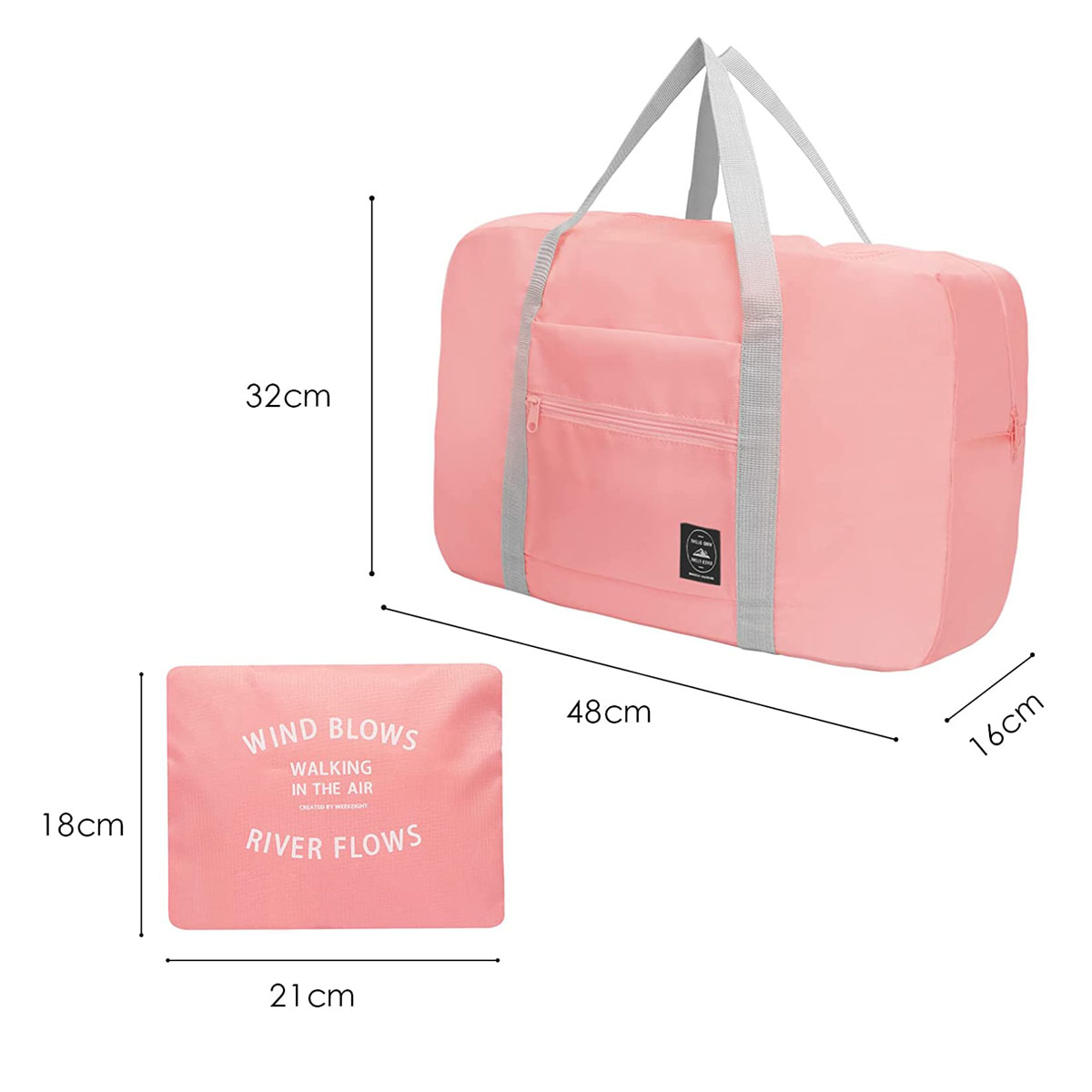 Bolsa Mochila Maleta De Viaje Equipaje De Mano Impermeable