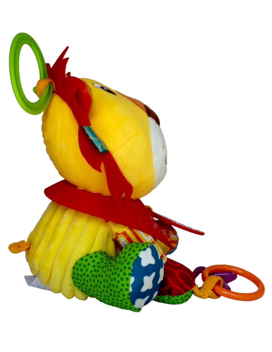 Juguete Peluche Niño Bebe Sonaja Y Mordedera Texturas Sozzy