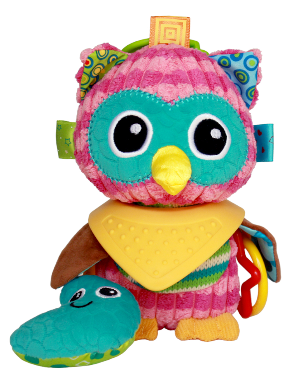 Juguete Peluche Niño Bebe Sonaja Y Mordedera Texturas Sozzy