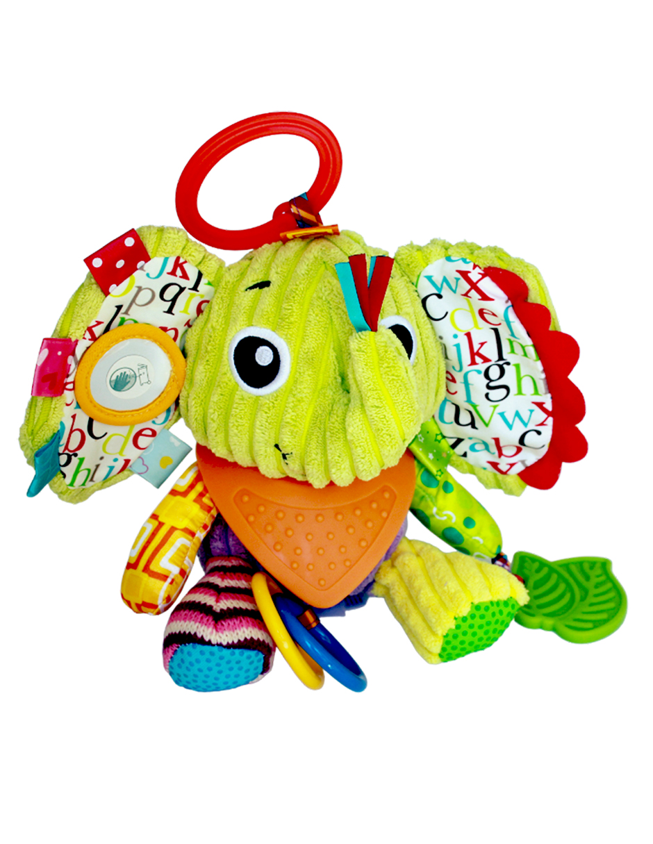 Juguete Peluche Niño Bebe Sonaja Y Mordedera Texturas Sozzy