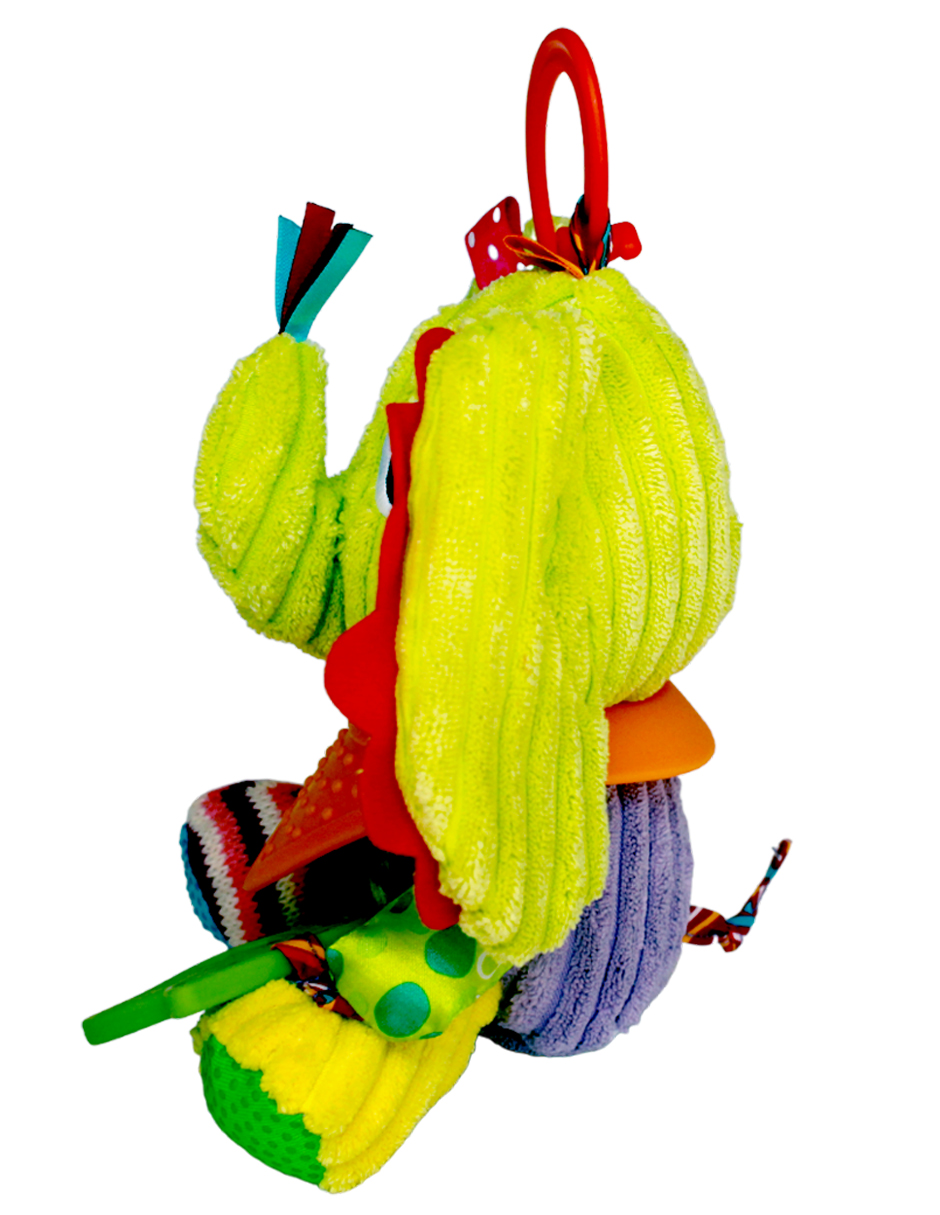 Juguete Peluche Niño Bebe Sonaja Y Mordedera Texturas Sozzy