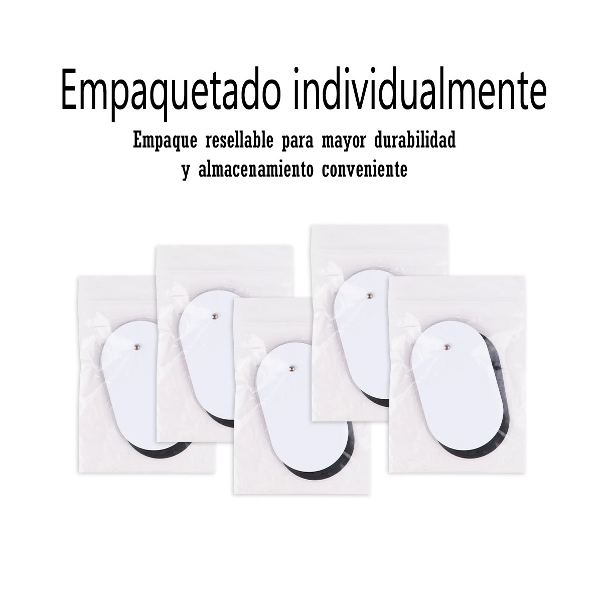 Repuesto Electro Estimulador Masajeador Muscular 10 pzas