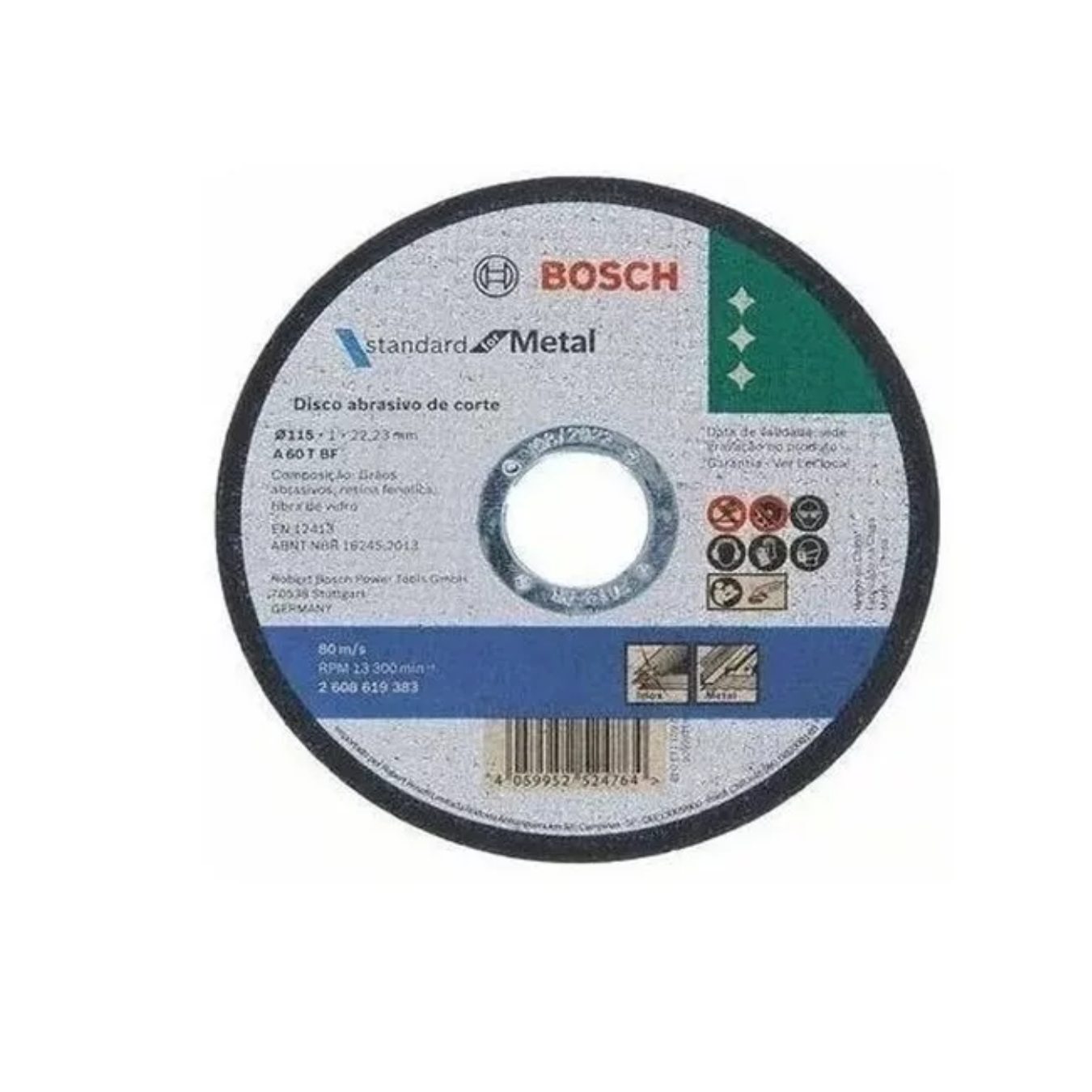 50 DISCOS DE CORTE PARA ACERO INOXIDABLE BOSCH 115 * 1 * 22.23.