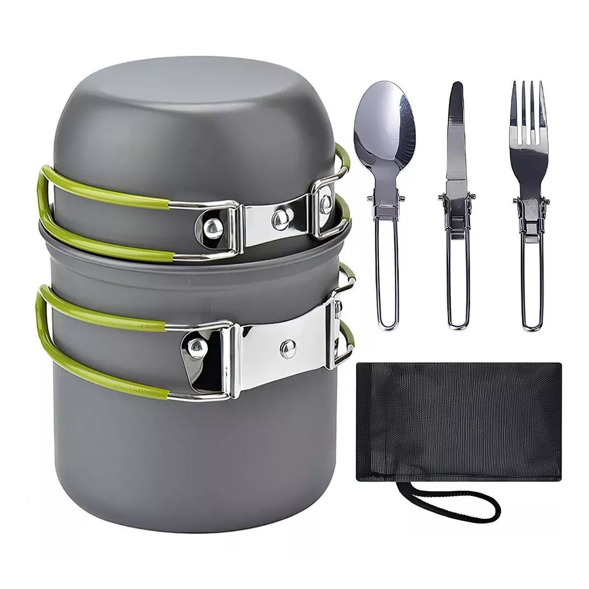 Utensilios De Cocina Para Camping Juego De Vajilla Portátil.