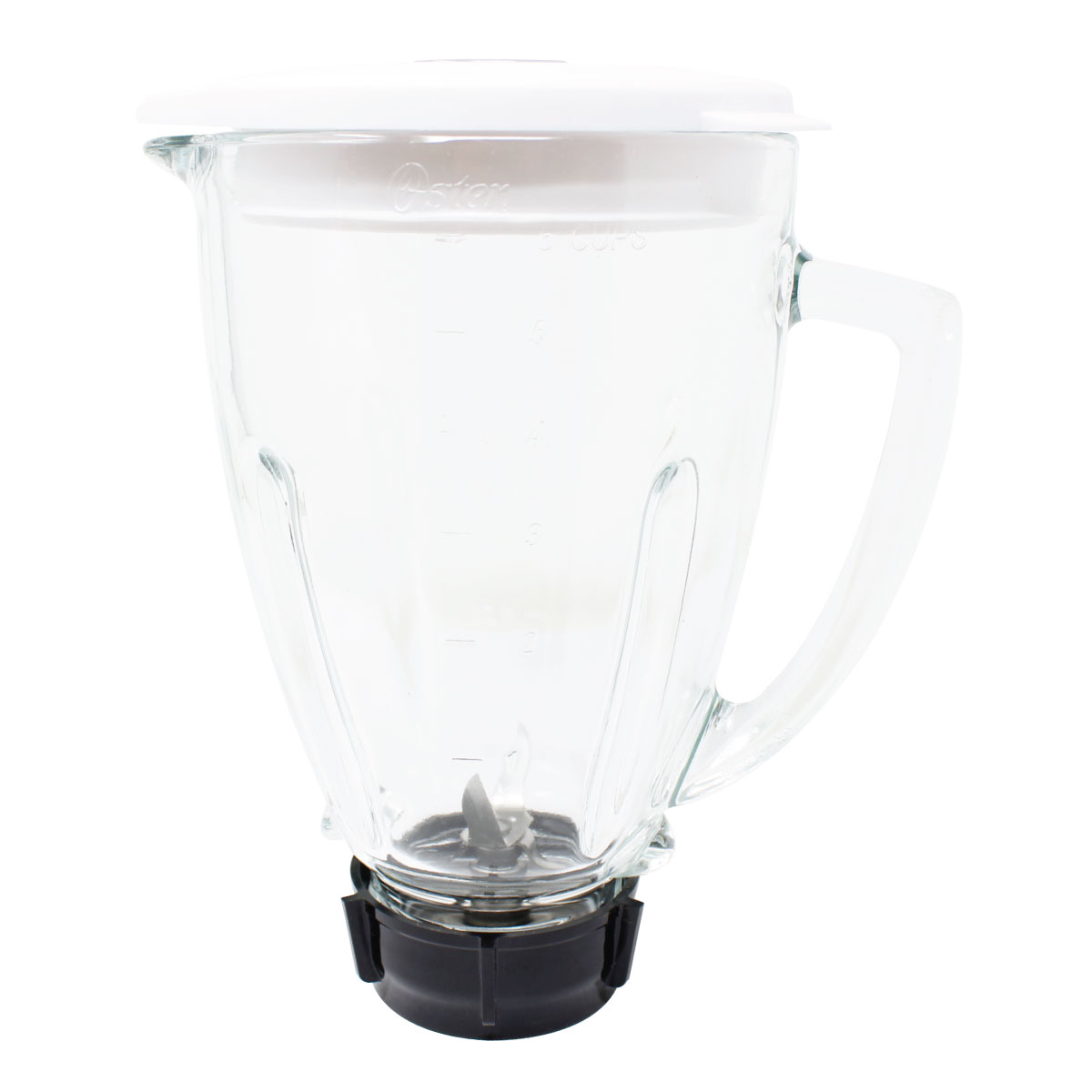Licuadora 2 Vel + 2 Pulso Vaso de vidrio Blanca Oster BLSTKAGWPB.