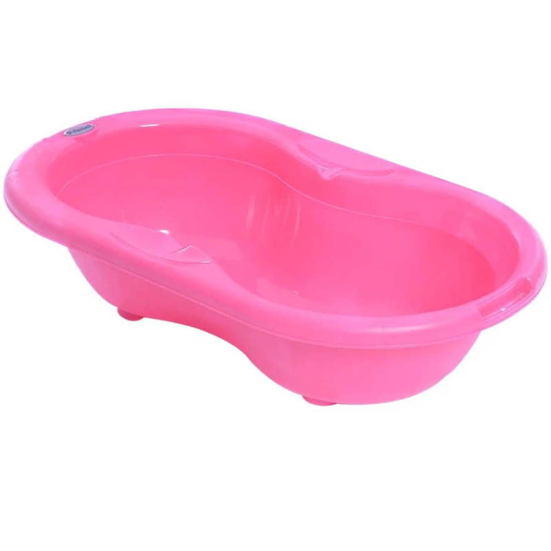 Bañera para Bebe Prinsel Flipper Rosa.