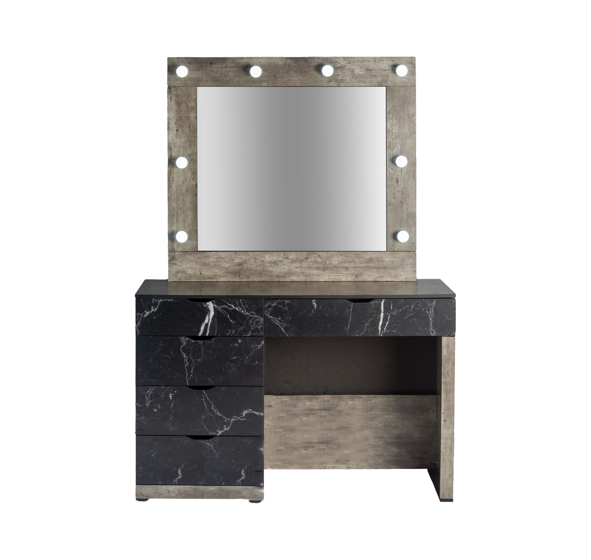 Tocador Hollywood 8 focos Muebles Vigo 