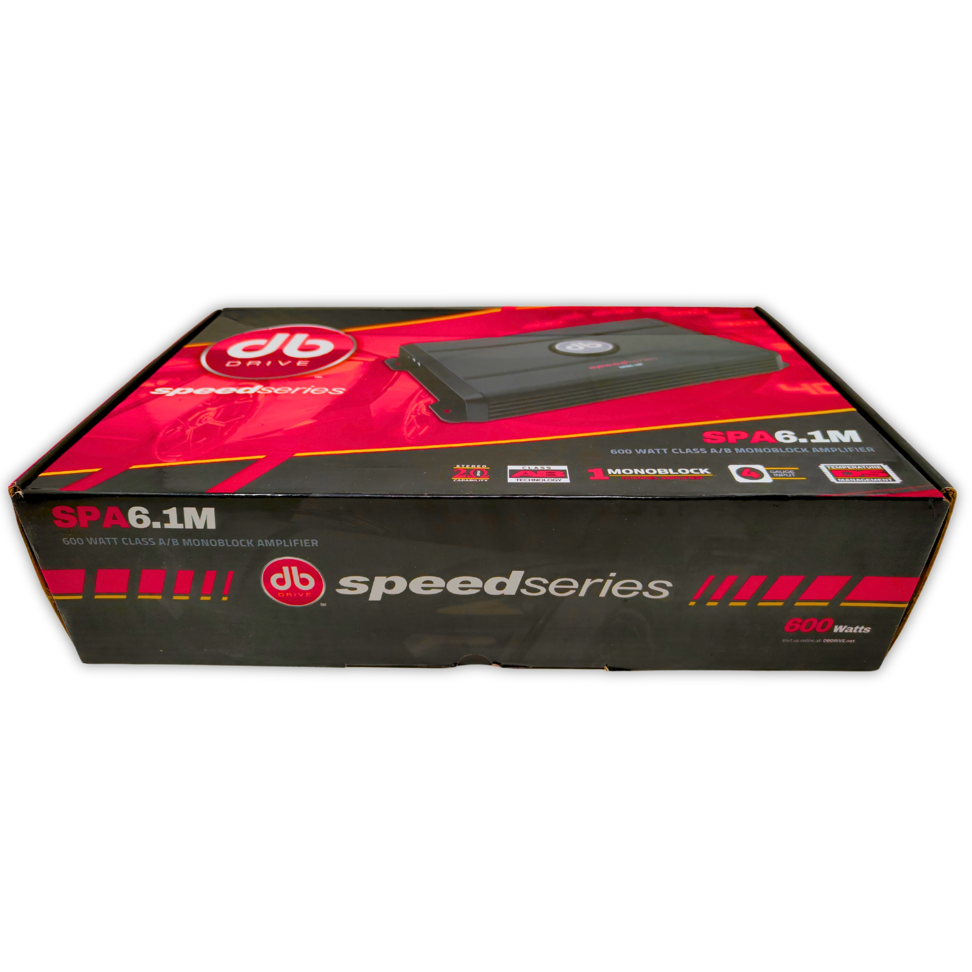 Amplificador Monoblock DB Drive SPA6.1M Speed Series.