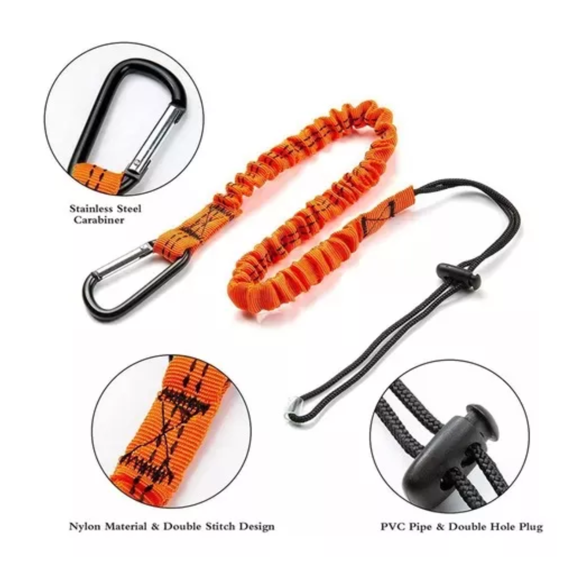 Set Cordón Para Herramientas, Cordón De Seguridad De 6 Piezas.