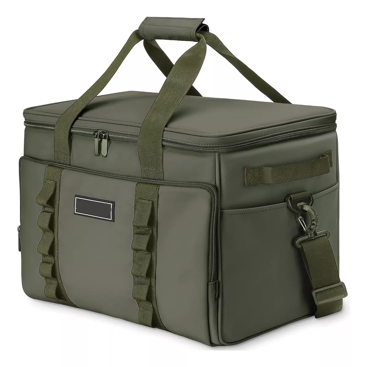 Hielera Portatil Bolsa Enfriador Impermeable 30l Verde.