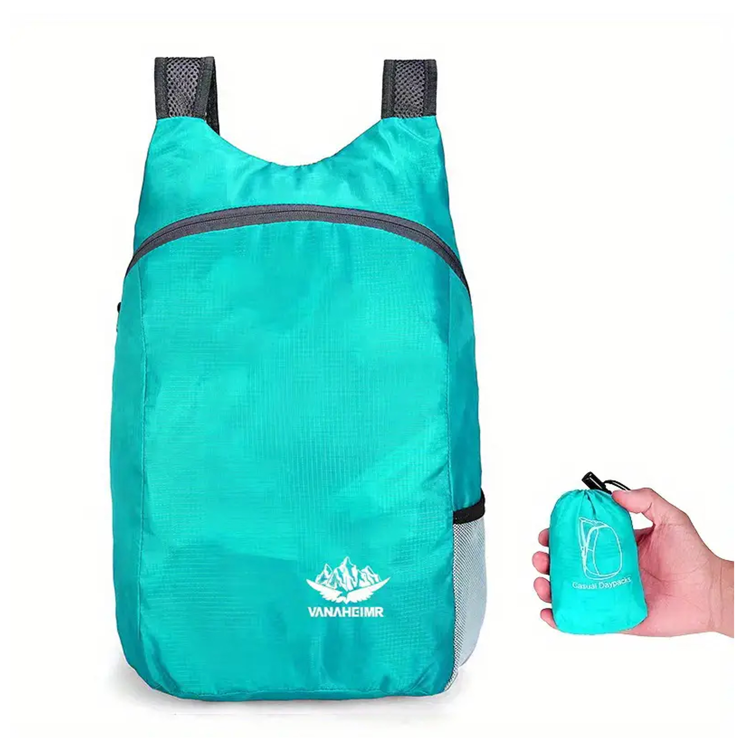 Mochila Bolsa Ligera Plegable Impermeable Senderismo Camping
