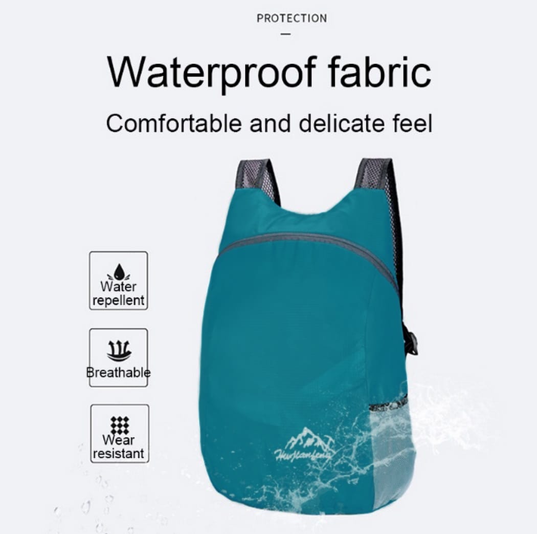 Mochila Bolsa Ligera Plegable Impermeable Senderismo Camping