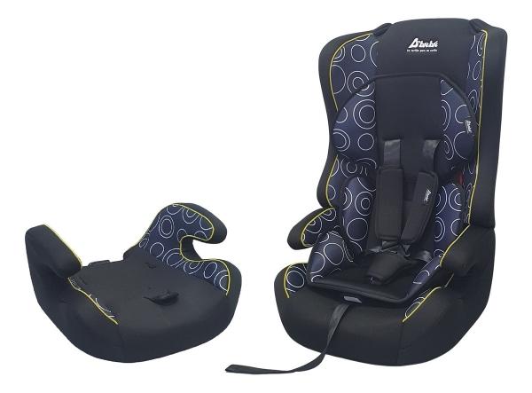 Autoasiento Booster D Bebe Maxi 2 En 1 Negro