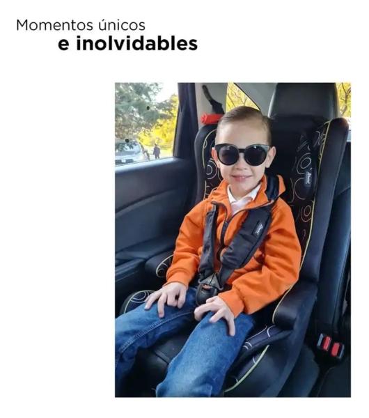 Autoasiento Booster D Bebe Maxi 2 En 1 Gris