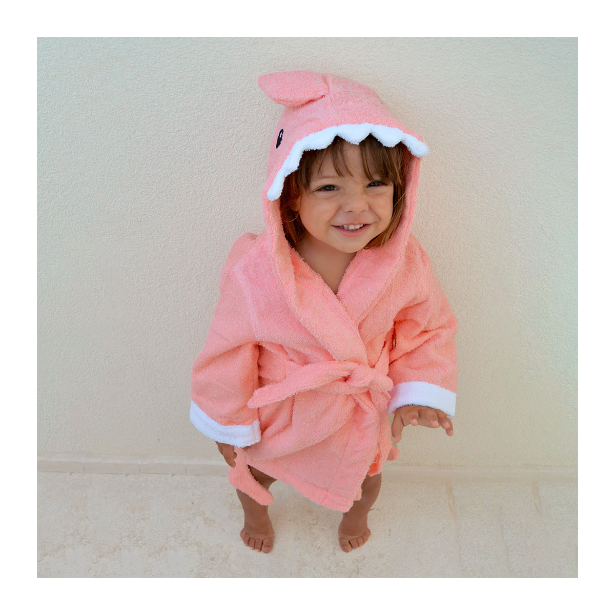 Toalla bata de Baño para Bebe Niño Figuras de Animales Suave