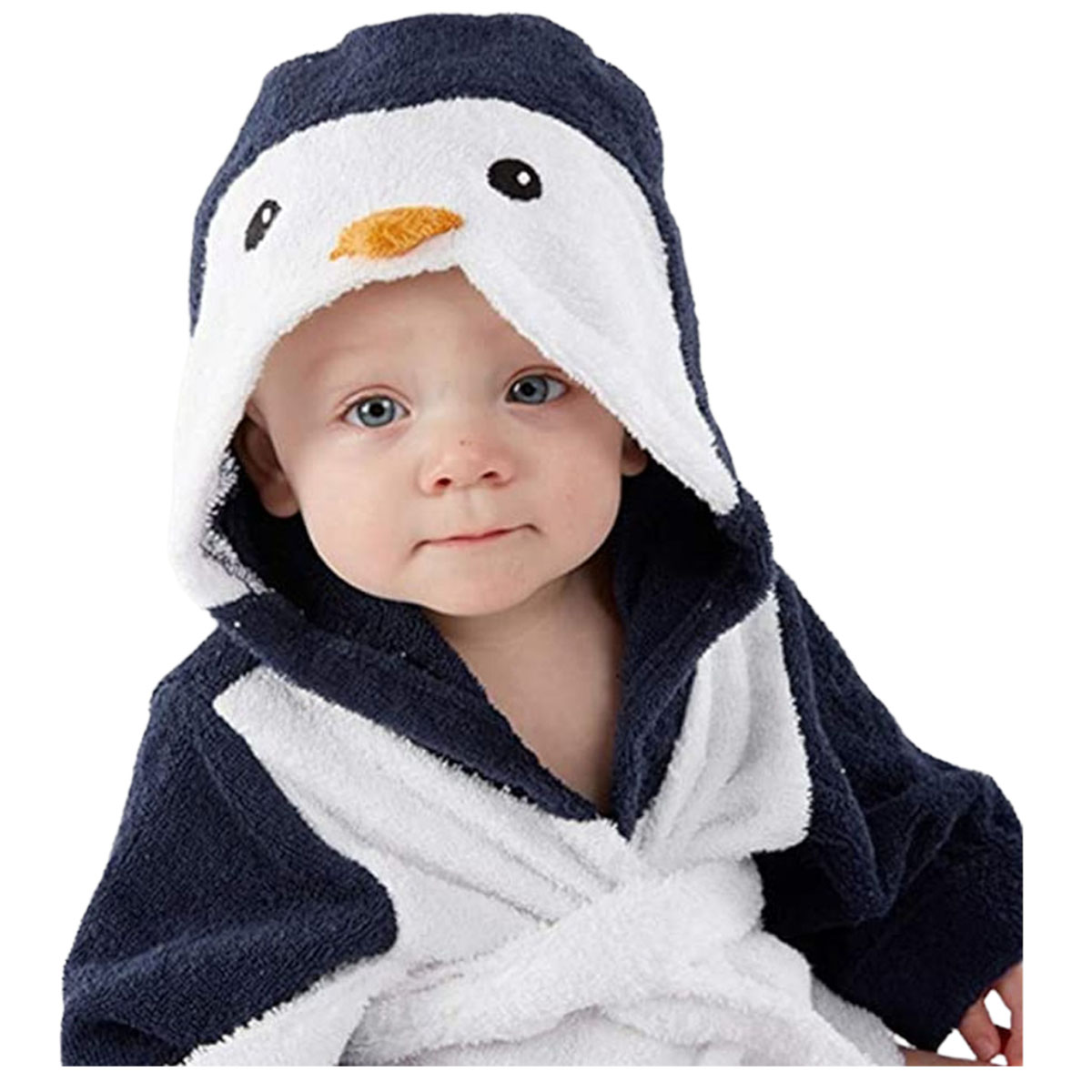 Toalla bata de Baño para Bebe Niño Figuras de Animales Suave