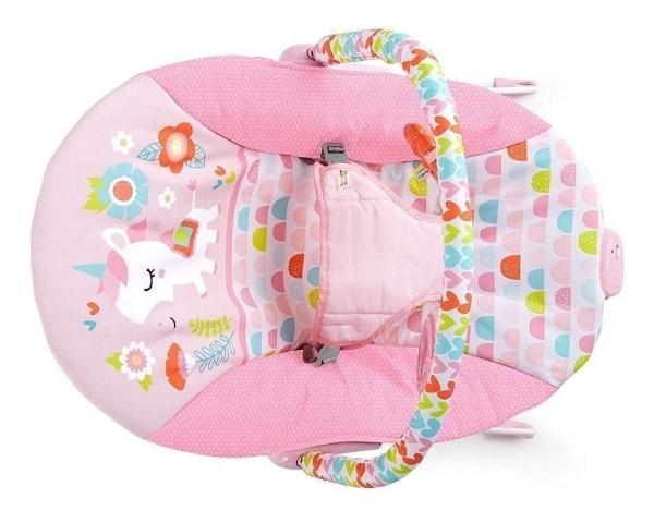 Bouncer Mecedora Bright Starts Fancy Fantasy Vibrador