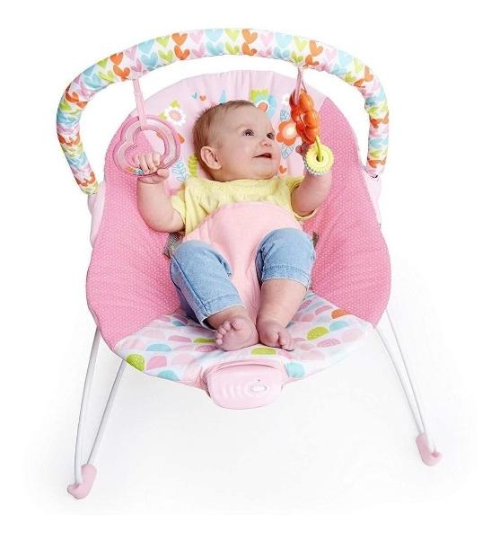 Bouncer Mecedora Bright Starts Fancy Fantasy Vibrador