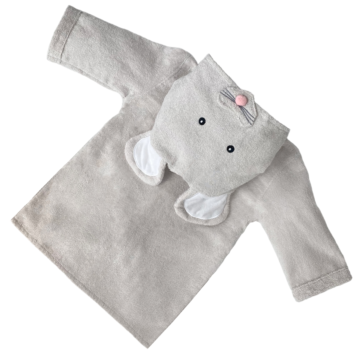 Toalla bata de Baño para Bebe Niño Figuras de Animales Suave