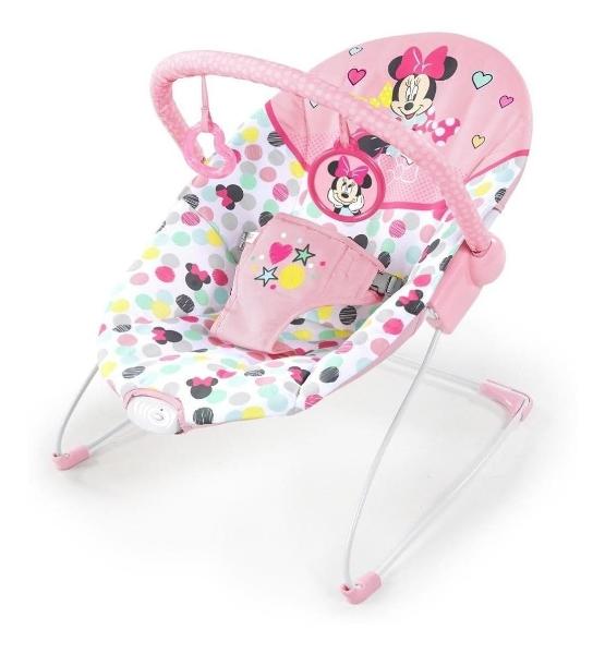 Silla Mecedora Bebe Bouncer Bright Starts Minnie Spotty