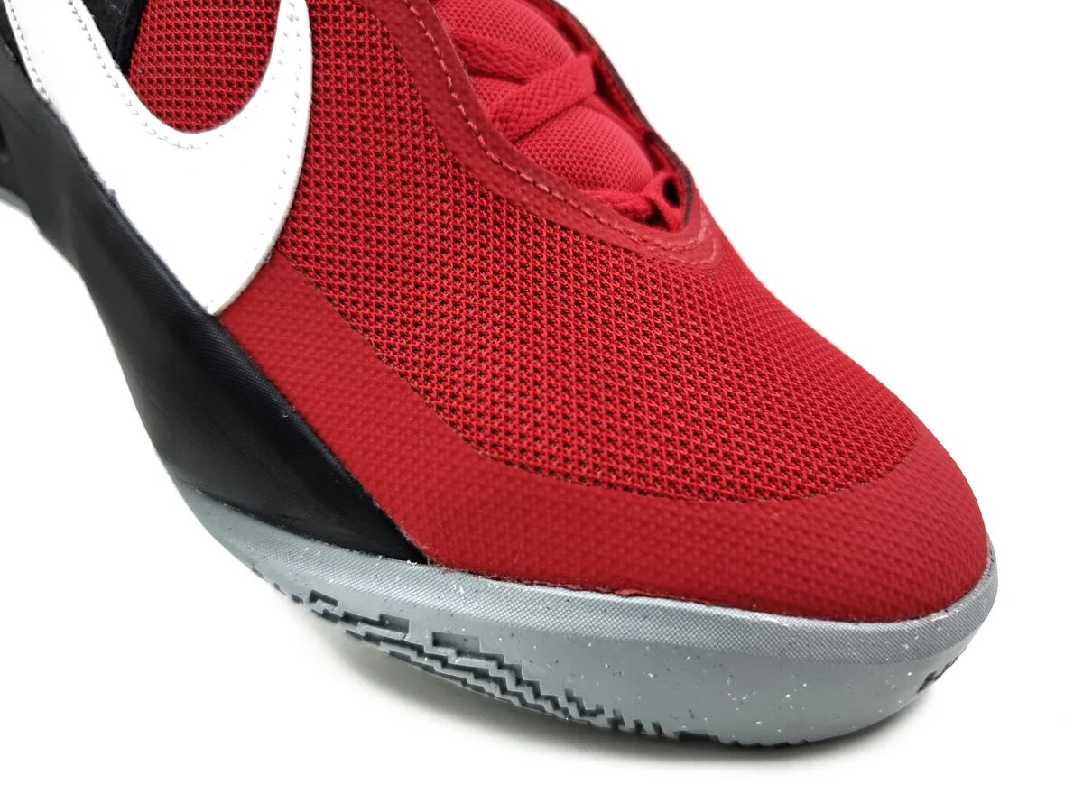 Tenis Nike Modelo Hustle D 10 Color Rojo/Negro Para Dama.