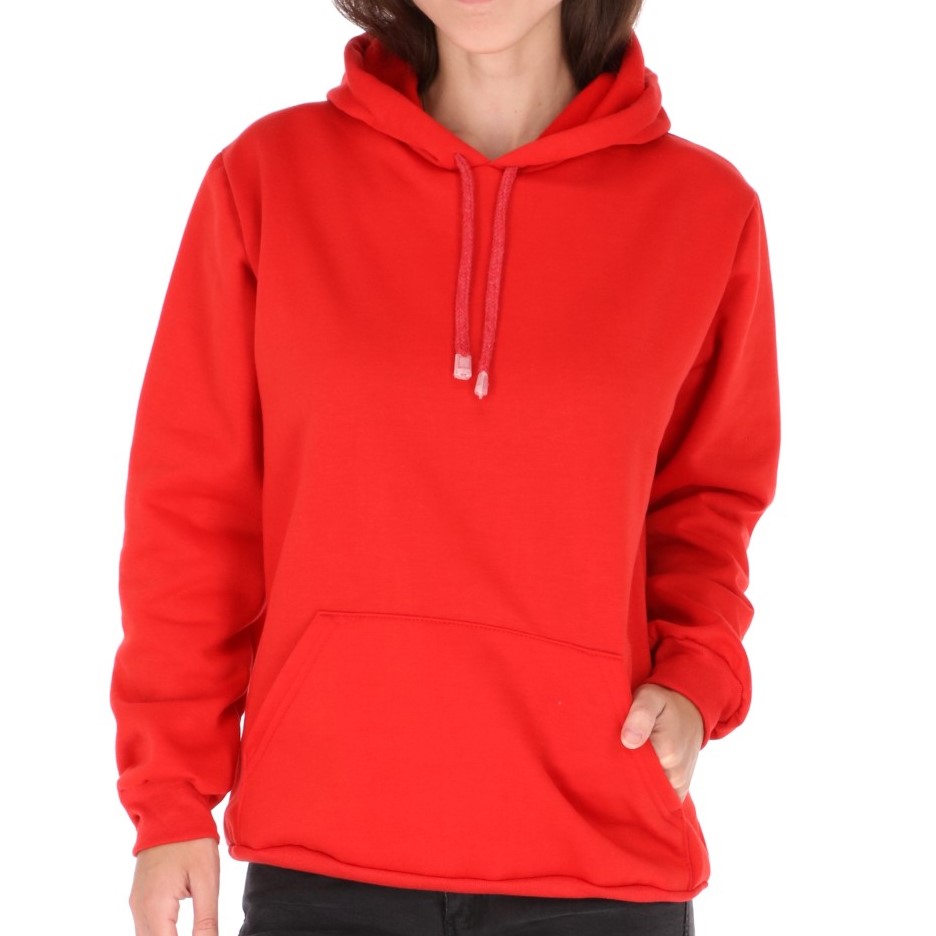 Sudadera Roja Mujer