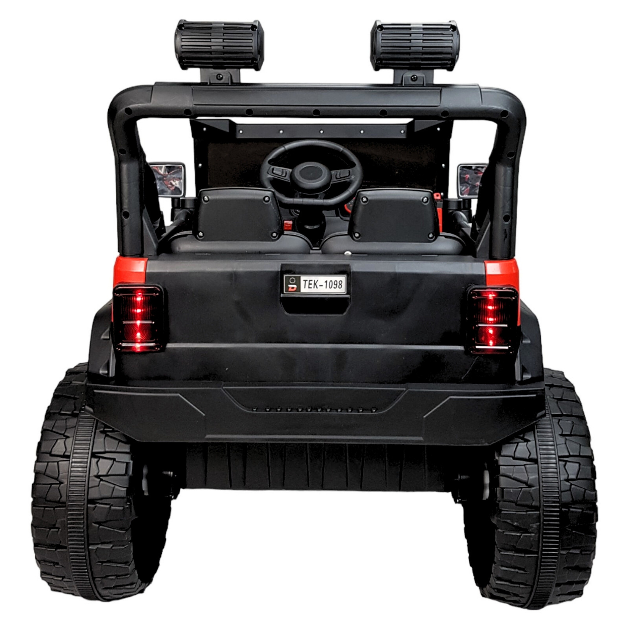 Montable Electrico Camioneta 4x4 para Niños Control Remoto 12v - Rojo.