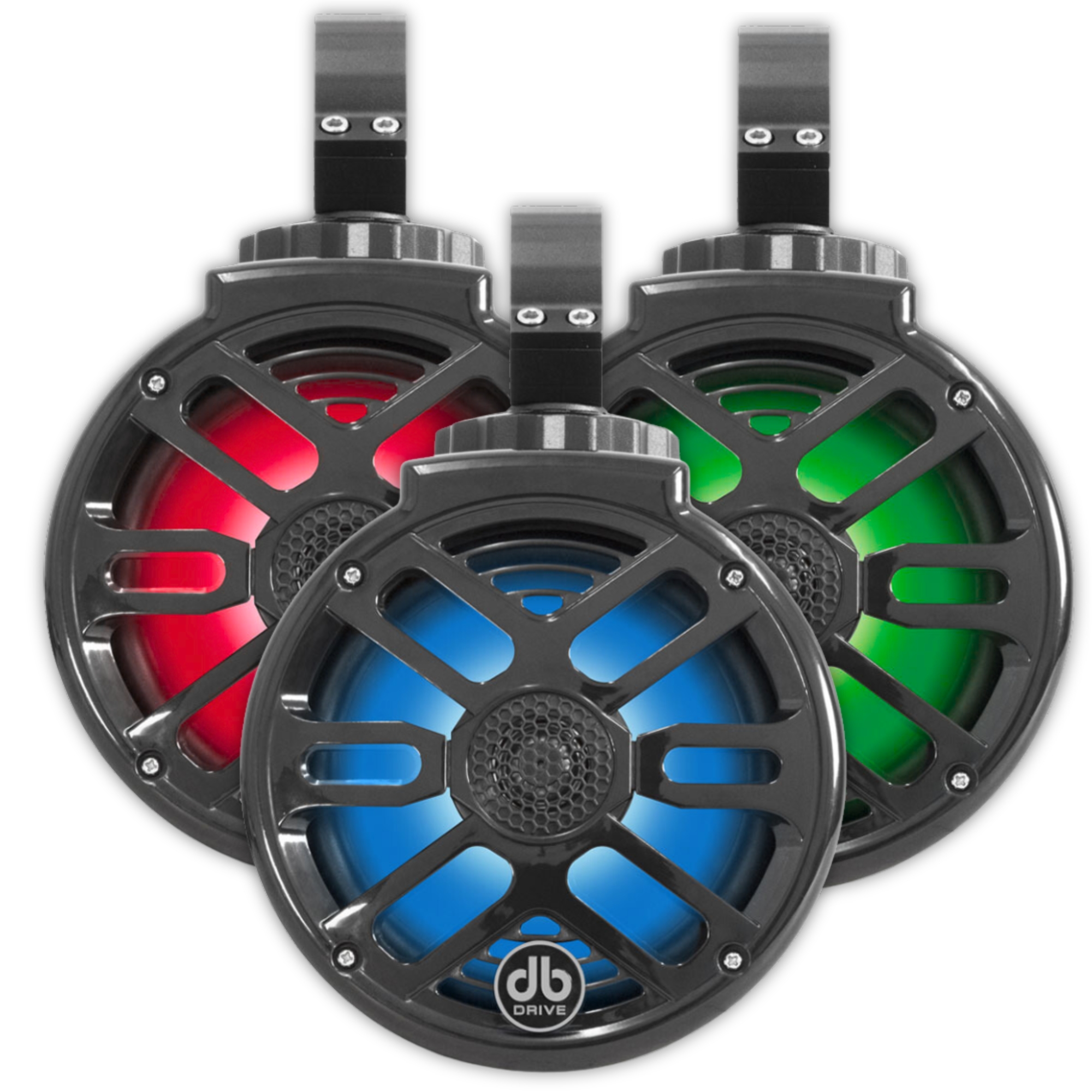 Bocinas para Exteriores DB Drive APT65RGB - Potencia y Durabilidad en Cualquier Terreno.